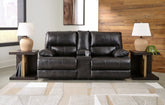 Bay Furniture Gallery - Ashley Furniture - Mountainous Living Room - PWR Recliner/ADJ Headrest / Eclipse - U6580182